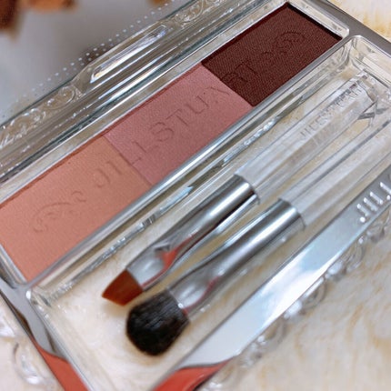 ジルスチュアート ニュアンスブロウパレット/JILL STUART/パウダーアイブロウを使ったクチコミ(2枚目)