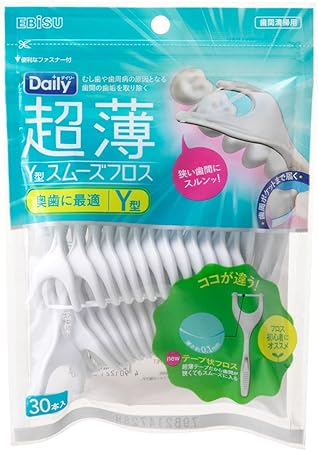 エビス デイリー 超薄Y型スムーズフロス