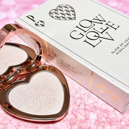 グロウオブラブハイライター/Peony/パウダーハイライトを使ったクチコミ(3枚目)