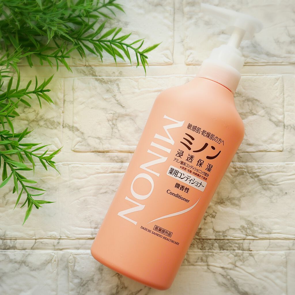 ミノン薬用ヘアシャンプー/薬用コンディショナー/ミノン/市販シャンプーを使ったクチコミ(7枚目)