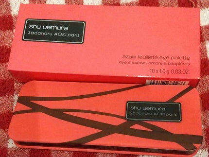 アズキ フィユテ アイ パレット/shu uemura/アイシャドウパレットを使ったクチコミ(2枚目)