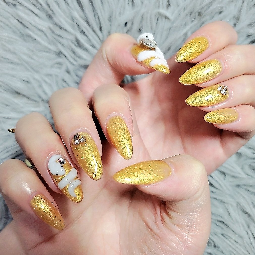 ハードトップジェル/LULUGEL/ジェルネイルを使ったクチコミ（2枚目）