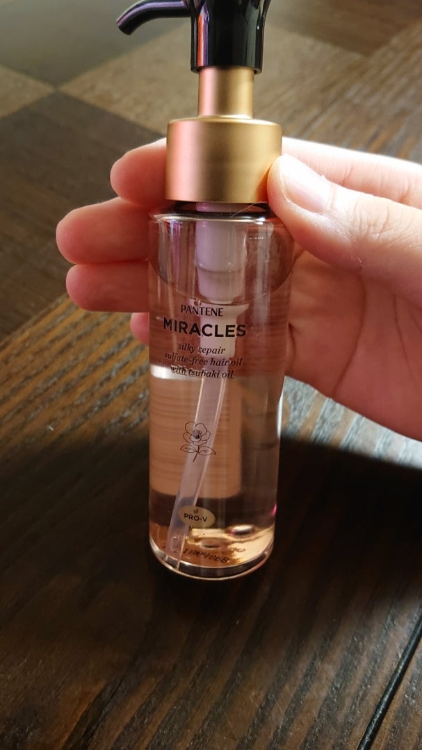 ミラクルズ シルキーリペア 洗い流さないトリートメント/パンテーン/ヘアオイルを使ったクチコミ（1枚目）