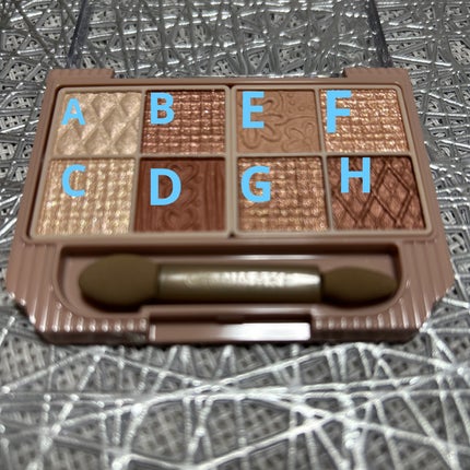 プティパレットアイズ/キャンメイク/パウダーアイシャドウを使ったクチコミ(3枚目)