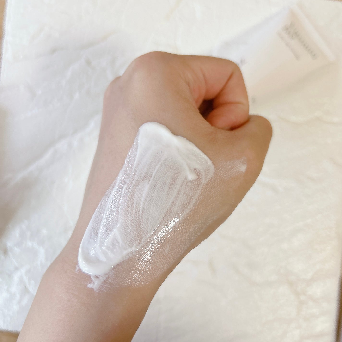 ビタミンB9トーンアップクリーム/NATURAL DERMA PROJECT/化粧下地を使ったクチコミ(3枚目)