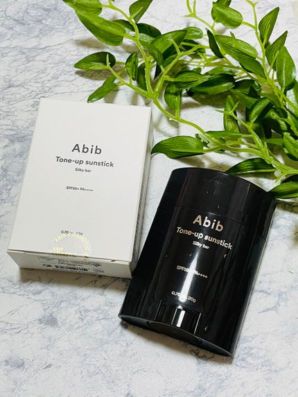 トーンアップ サンスティック シルキーバー/Abib /日焼け止め・UVケアを使ったクチコミ(1枚目)