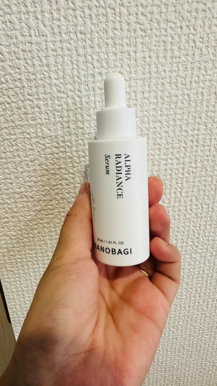 アルファラディアンスグローセラム/BANOBAGI/美容液を使ったクチコミ(2枚目)
