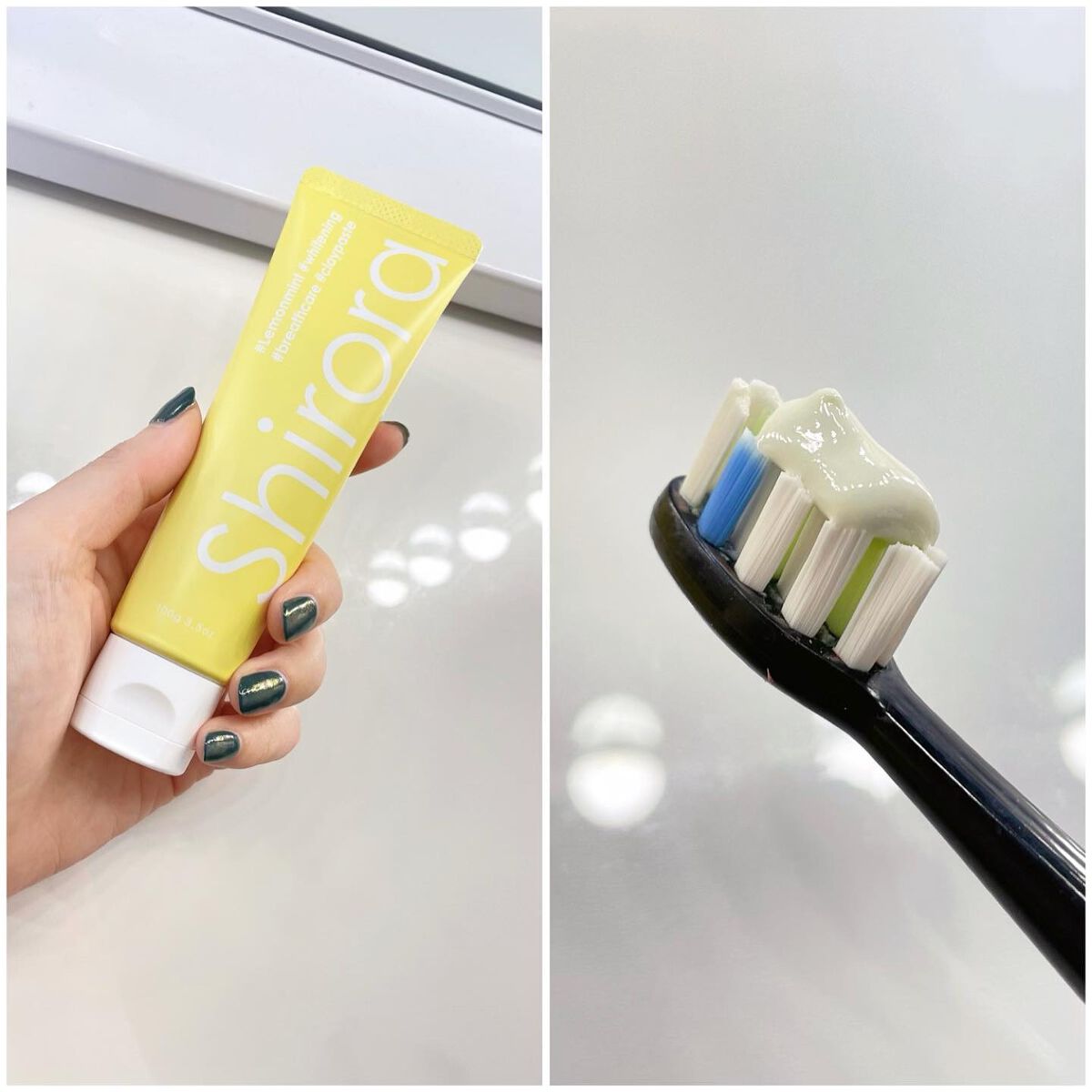 シローラクレイホワイトニング/Shirora/歯磨き粉を使ったクチコミ(4枚目)