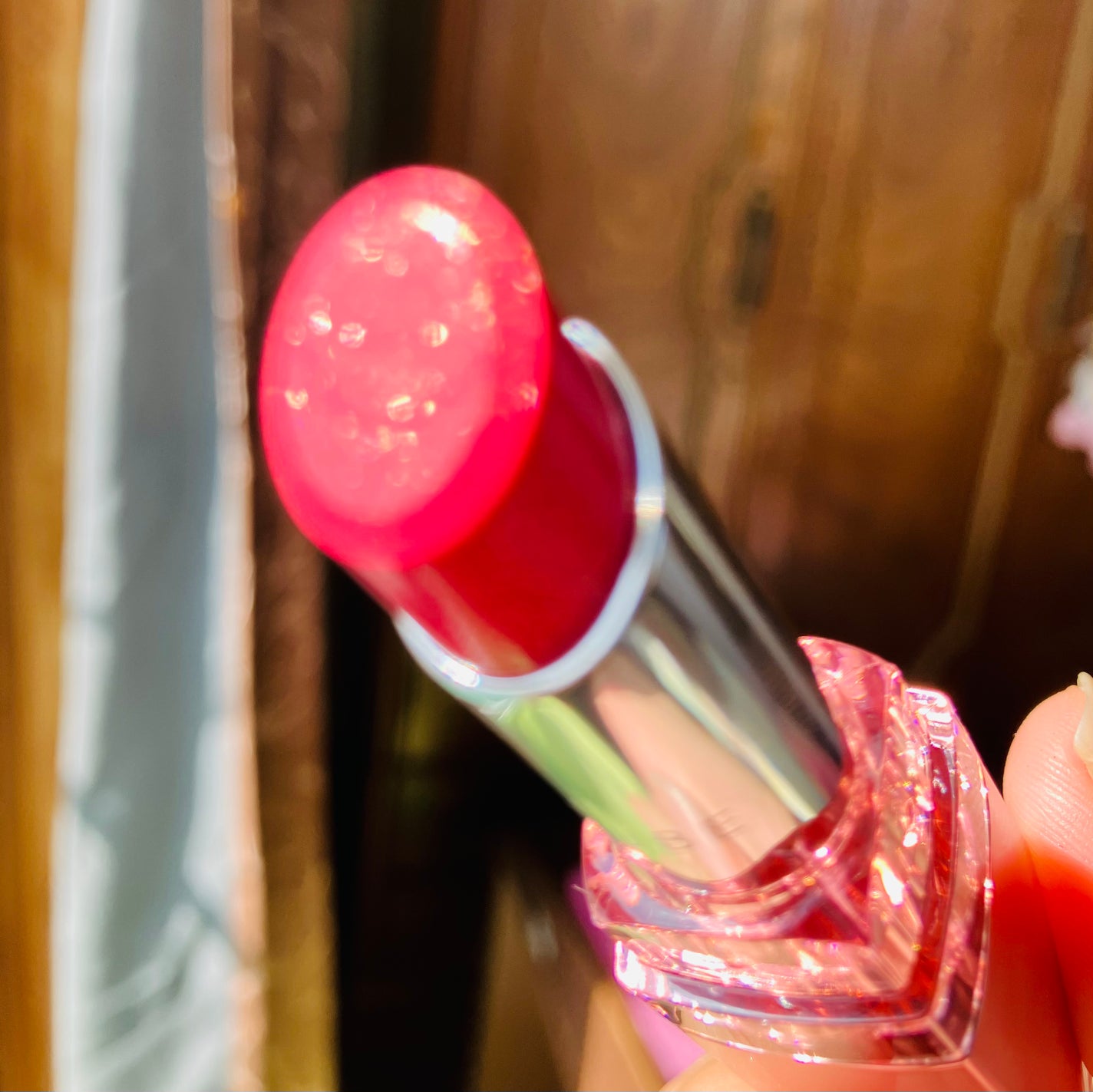 なめらか質感ひと塗りルージュ/AUBE/口紅を使ったクチコミ(2枚目)