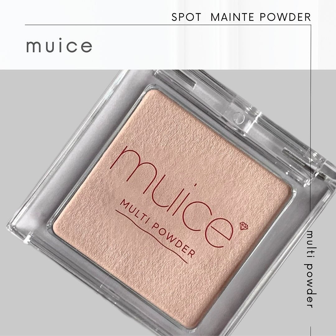 スポットメンテパウダー/muice/プレストパウダーを使ったクチコミ(1枚目)