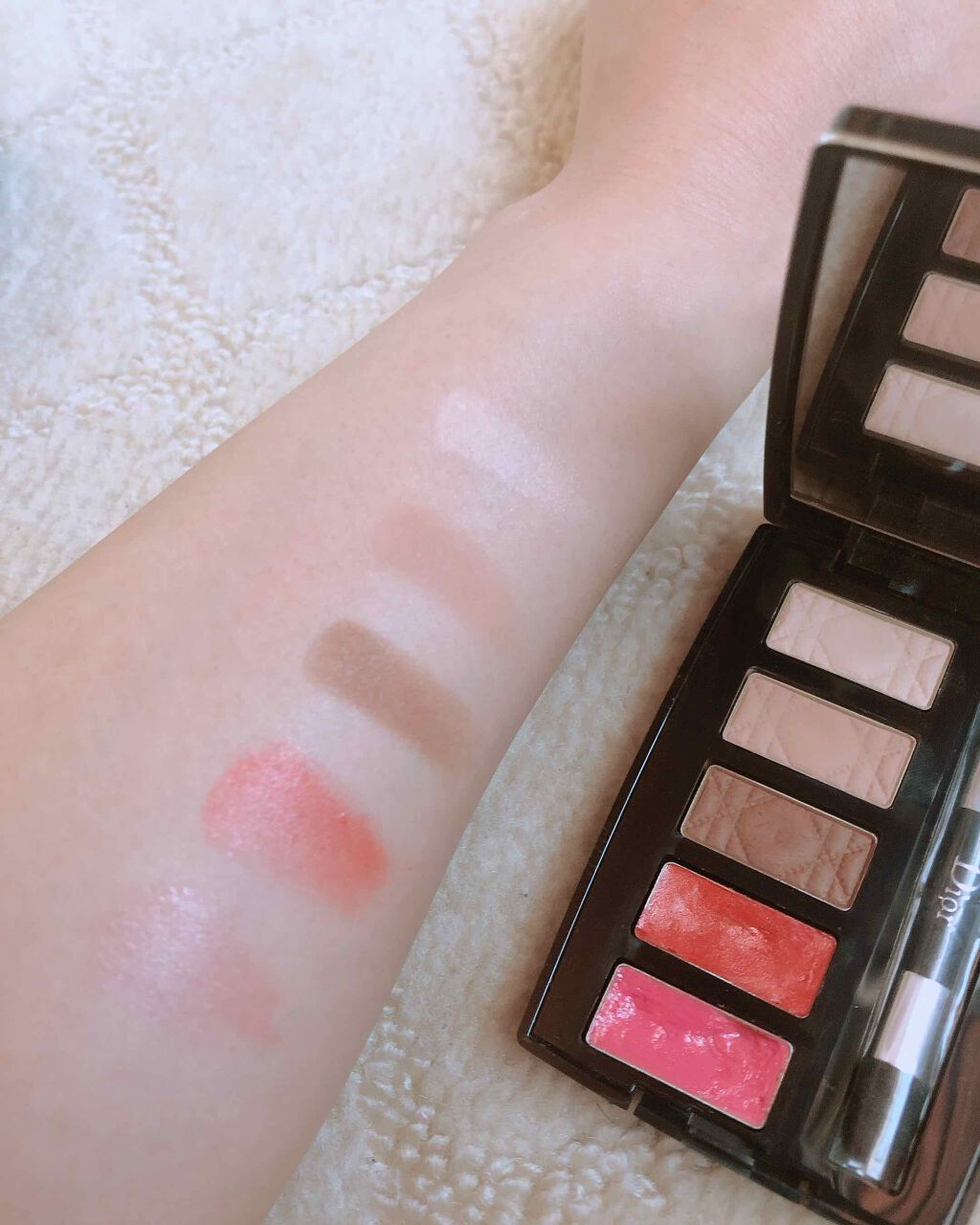 ミニメイクアップパレット/Dior/メイクアップキットを使ったクチコミ(3枚目)