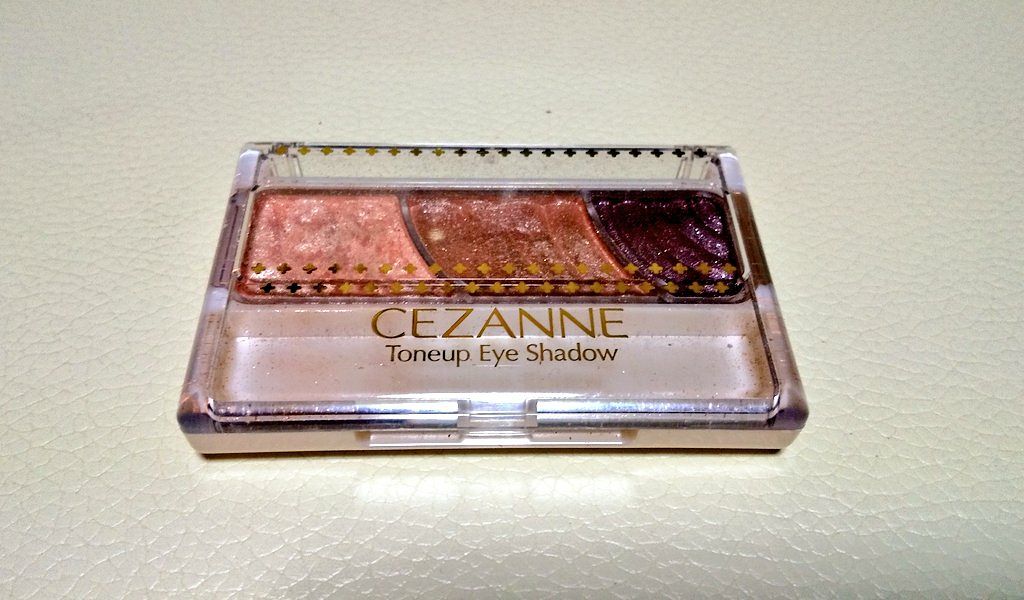 トーンアップアイシャドウ/CEZANNE/アイシャドウパレットを使ったクチコミ(1枚目)