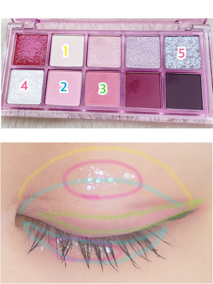 ベターザンパレット/rom&nd/アイシャドウパレットを使ったクチコミ(2枚目)