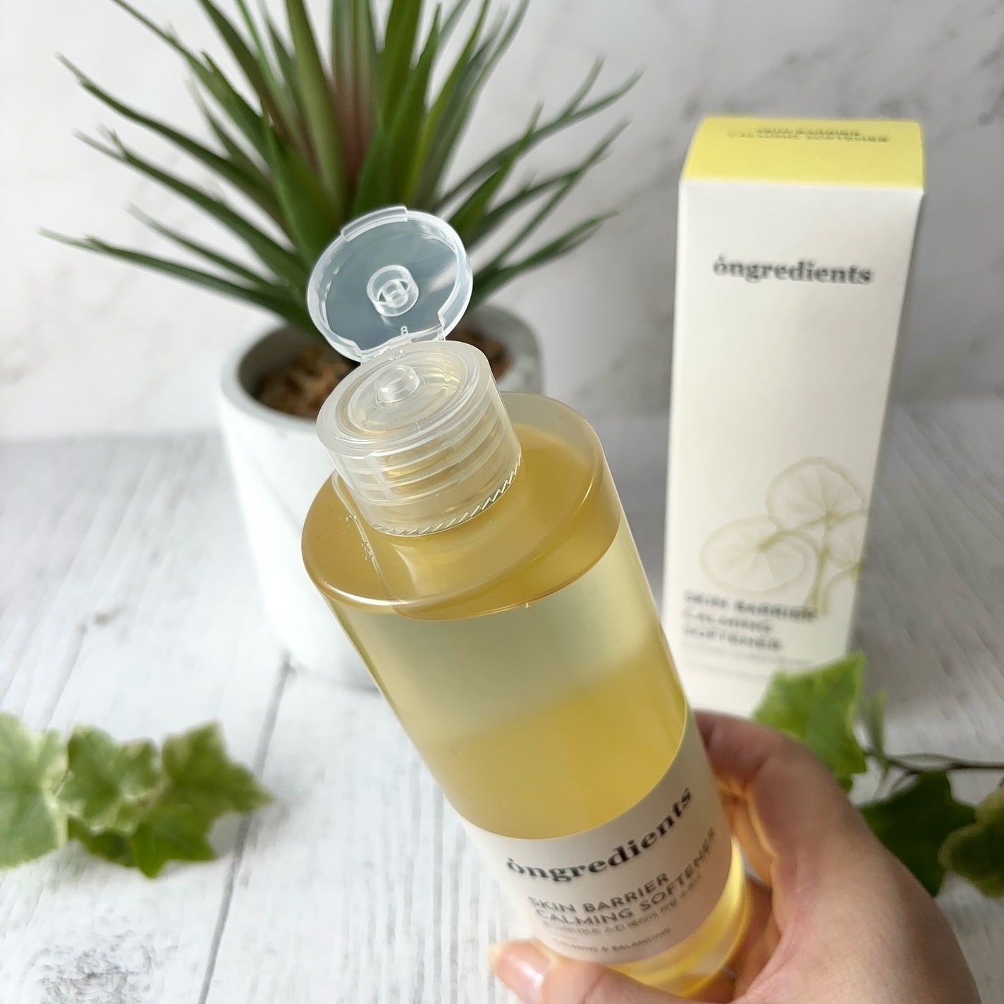 オングリディエンツ スキンバリアカーミングソフナー/Ongredients/化粧水を使ったクチコミ(3枚目)