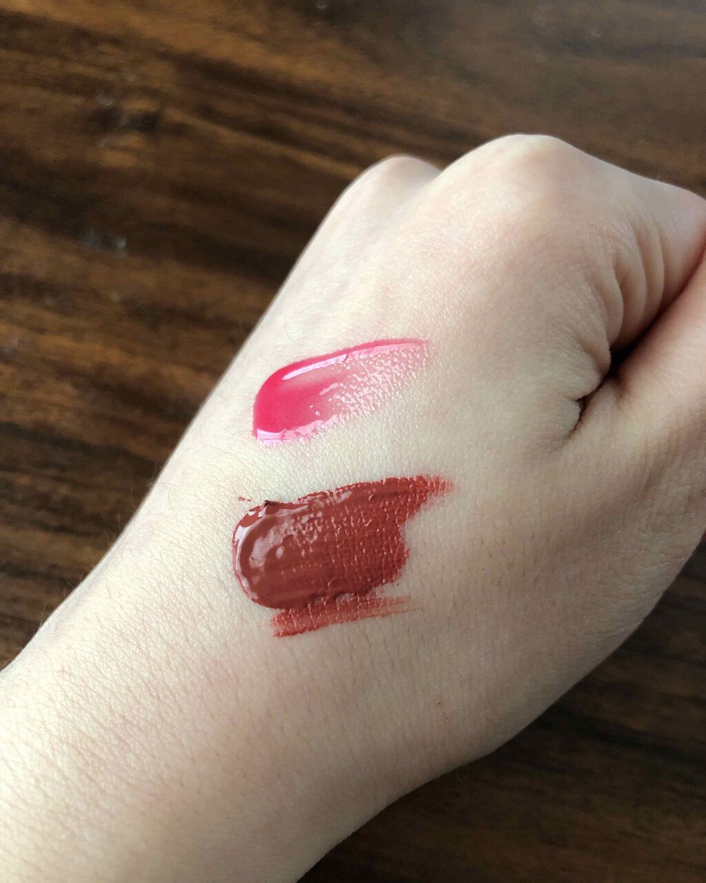 ジェルグロスリップ/CEZANNE/リップグロスを使ったクチコミ（2枚目）