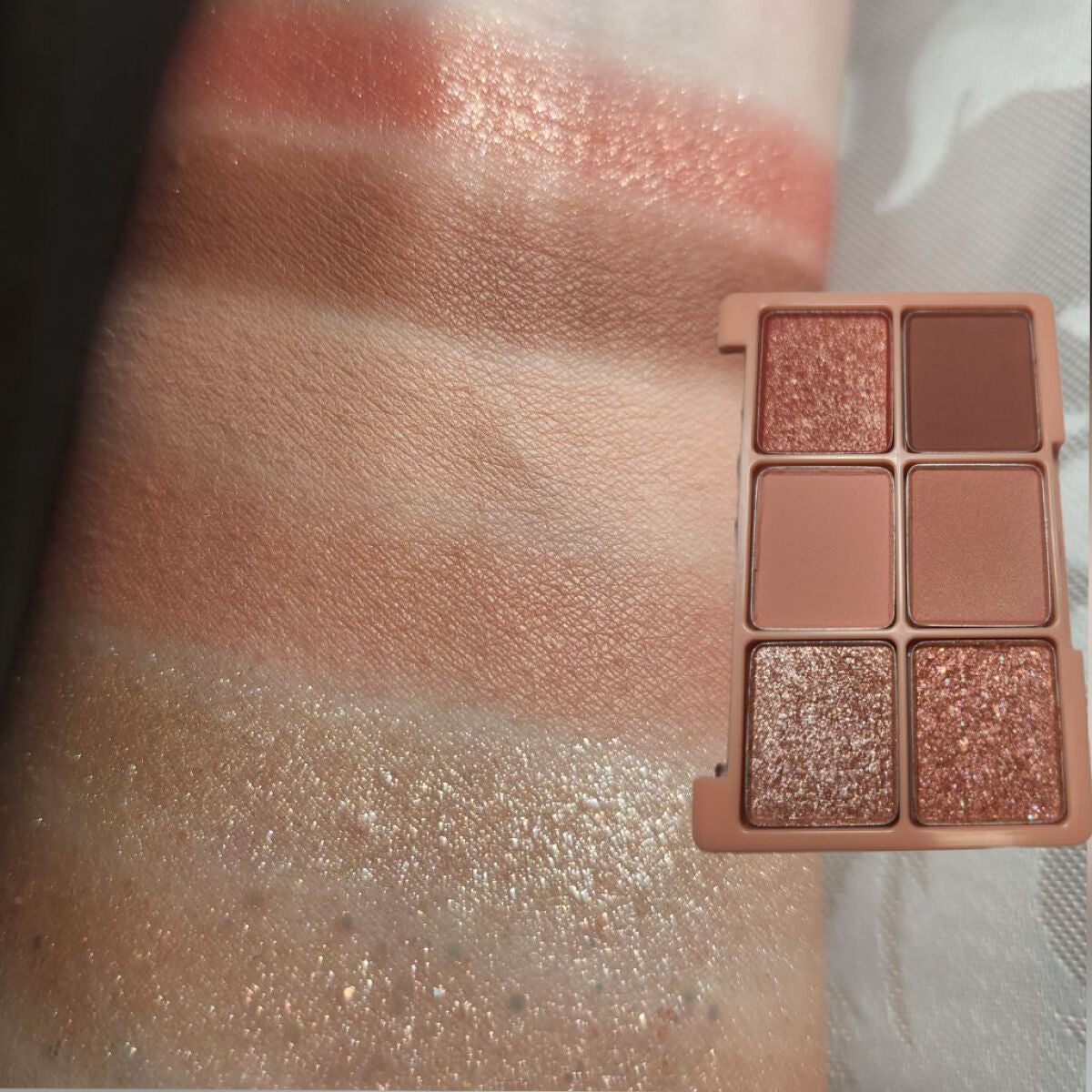 シャバンシャバンアイシャドウバーパレット/CORINGCO/アイシャドウパレットを使ったクチコミ(6枚目)
