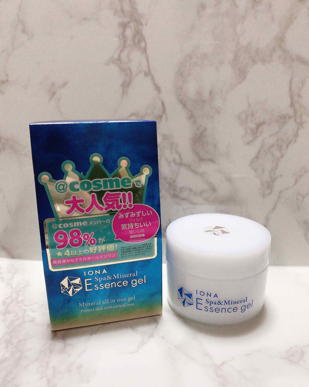 エッセンス ジェル/イオナ スパ&ミネラル/オールインワン化粧品を使ったクチコミ(1枚目)