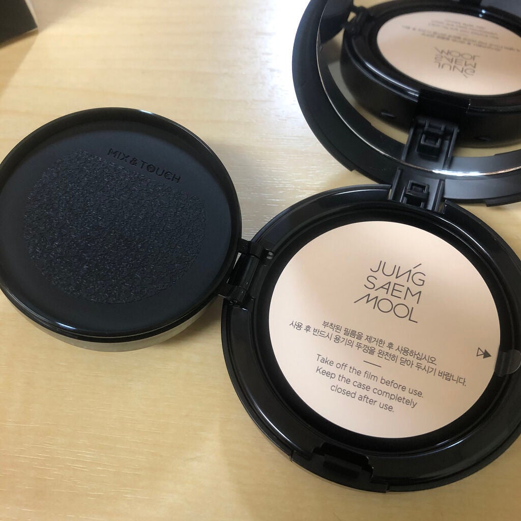 エッセンシャル スキン ヌーダー クッション/JUNG SAEM MOOL/クッションファンデーションを使ったクチコミ(3枚目)