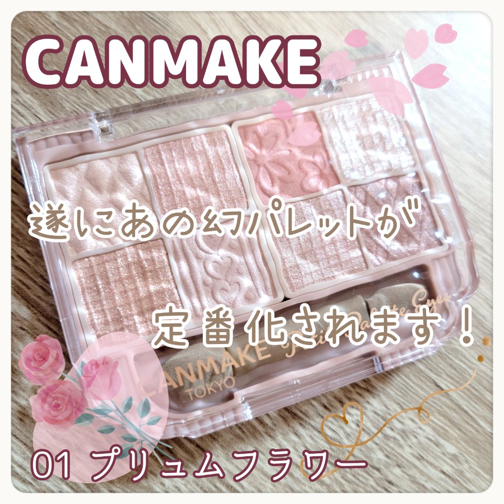 プティパレットアイズ/キャンメイク/パウダーアイシャドウを使ったクチコミ（1枚目）