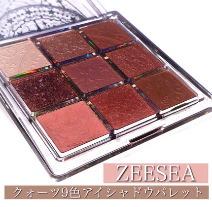 クォーツ 9色アイシャドウパレット(ドリームランドアイシャドウ)/ZEESEA/アイシャドウパレットを使ったクチコミ(1枚目)