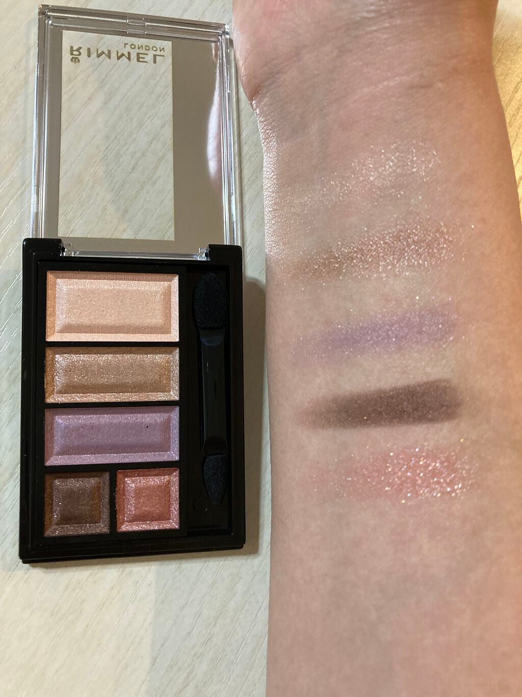 ショコラスウィート アイズ/リンメル ロンドン/アイシャドウパレットを使ったクチコミ(3枚目)