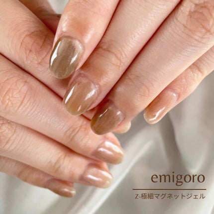マグネットジェル/emigoro/ジェルネイルを使ったクチコミ(4枚目)