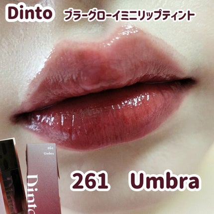 ブラーグロイリップティント/Dinto/リップティントを使ったクチコミ(1枚目)