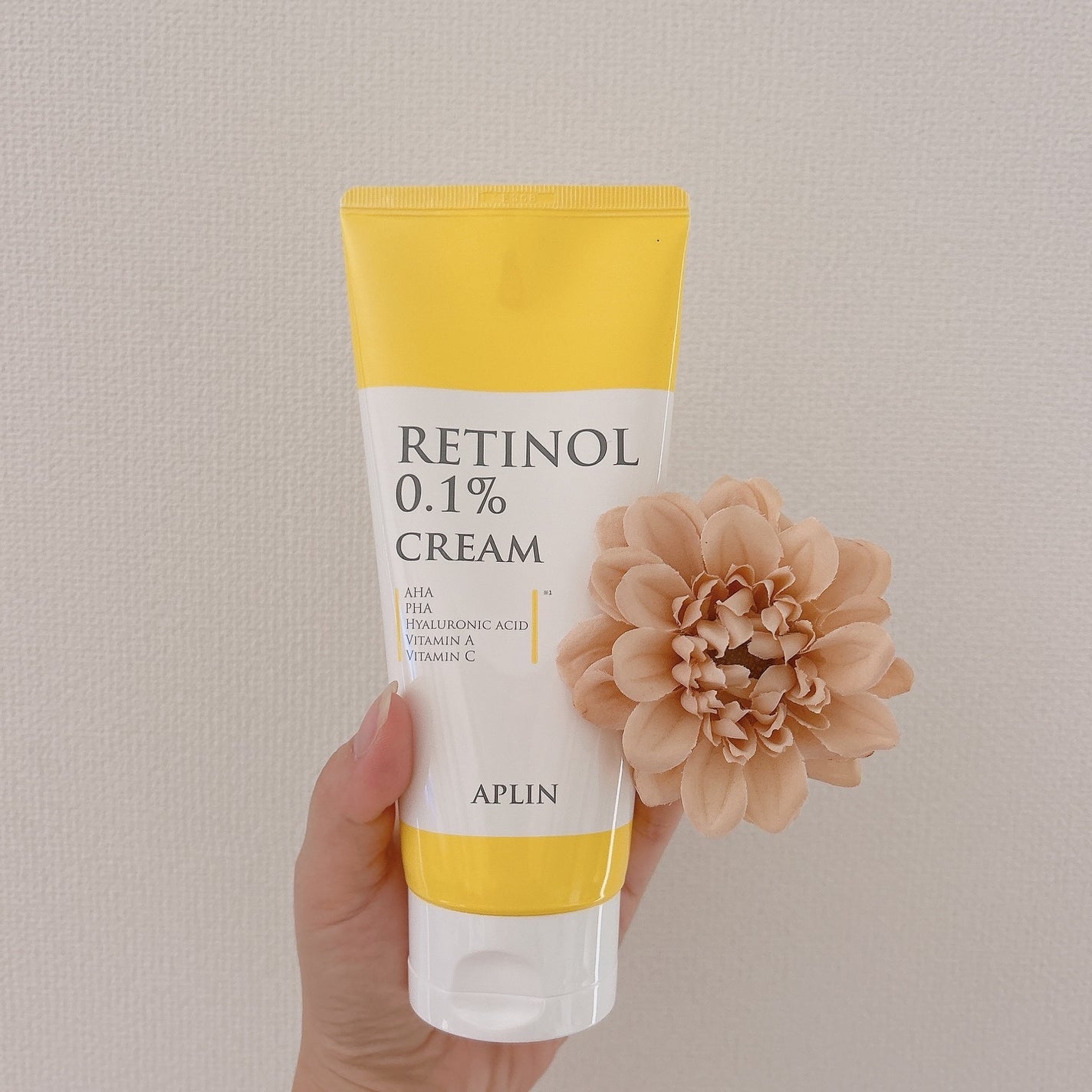 レチノール0.1クリーム/APLIN/フェイスクリームを使ったクチコミ(3枚目)