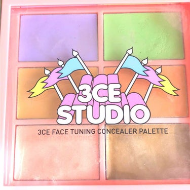 STUDIO FACE TUNING CONCEALER PALETTE/3CE/パレットコンシーラーを使ったクチコミ（1枚目）