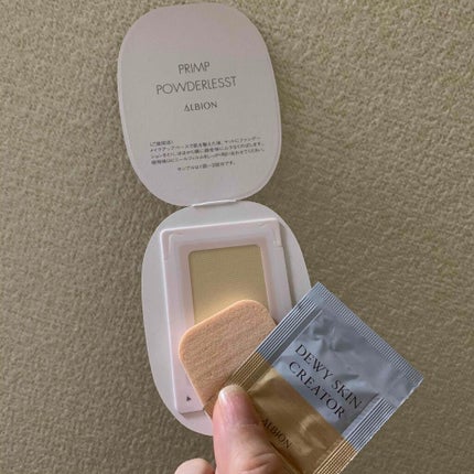 プリンプ パウダレスト/ALBION/パウダーファンデーションを使ったクチコミ(1枚目)