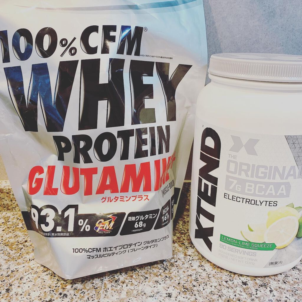 BCAA レモンライムスクイズ/Xtend/美容ドリンクを使ったクチコミ（1枚目）