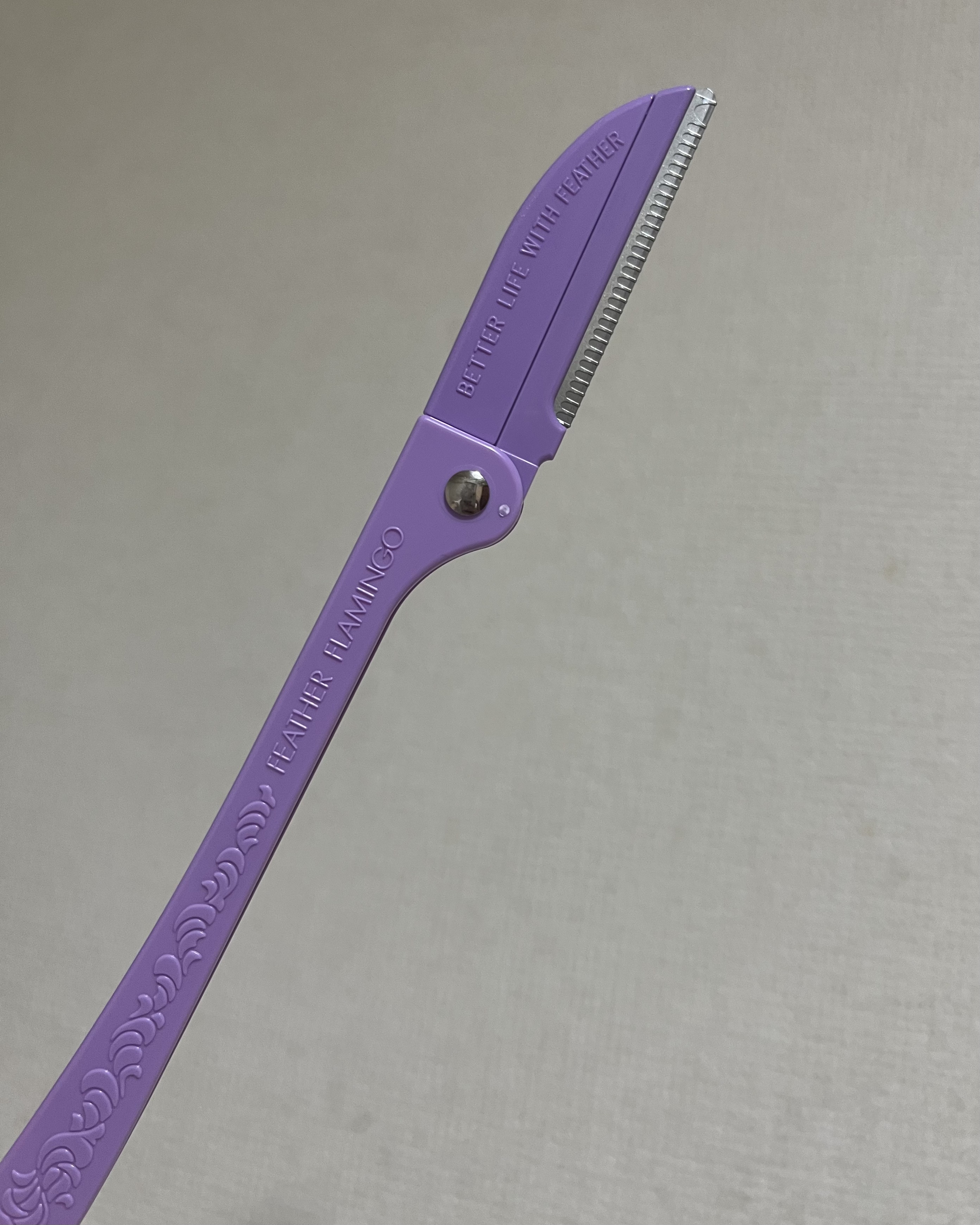 フラミンゴS Very フェイス用（ガード付き）/フェザー フラミンゴ/シェーバーを使ったクチコミ（2枚目）