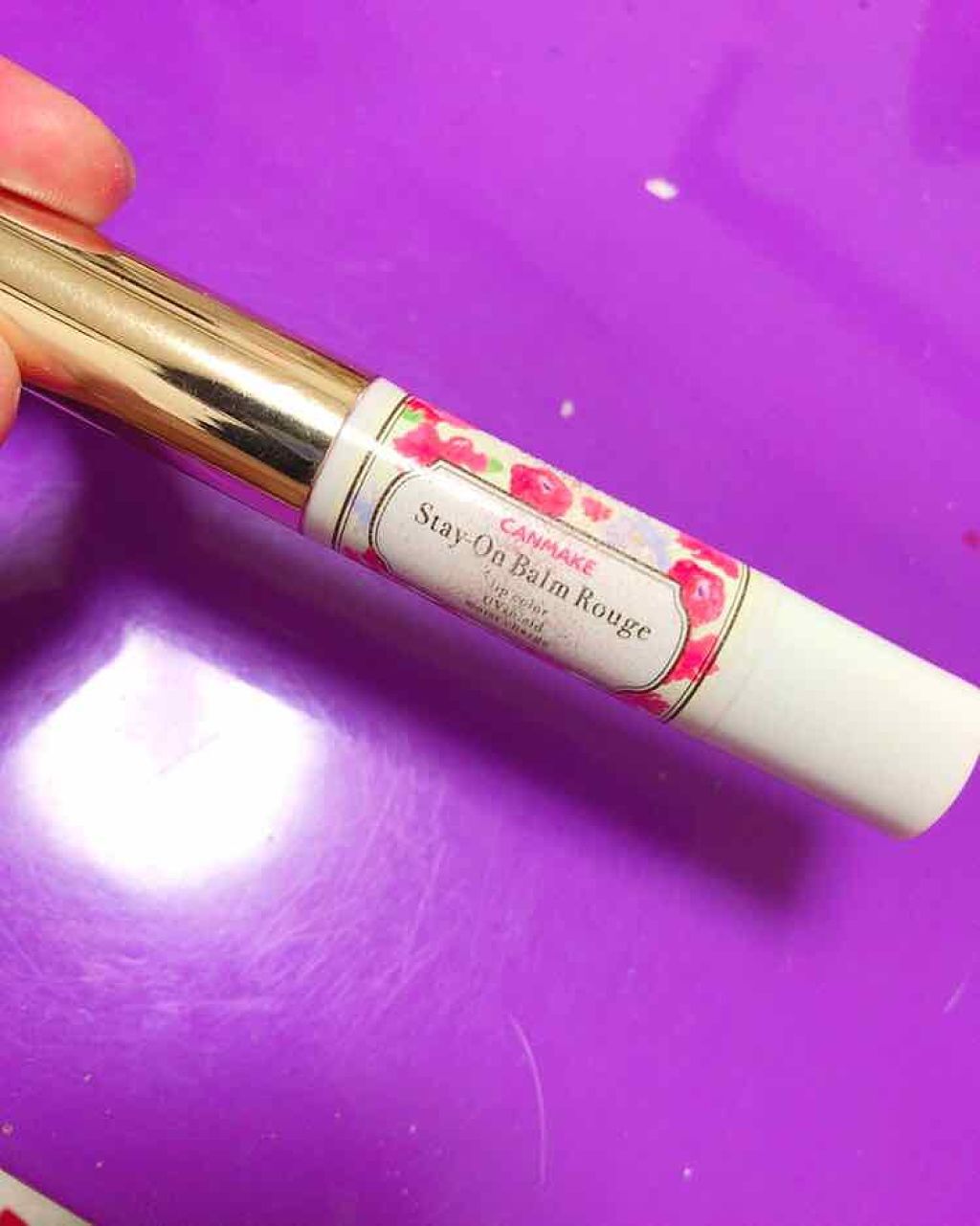 ステイオンバームルージュ/キャンメイク/口紅を使ったクチコミ(1枚目)