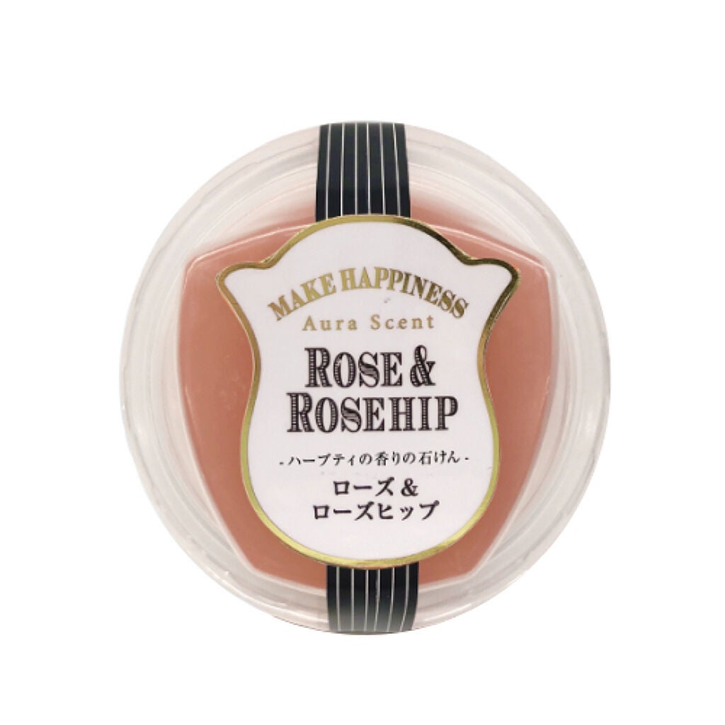 オーラセント クリアソープ ローズ&ローズヒップ ペリカン石鹸