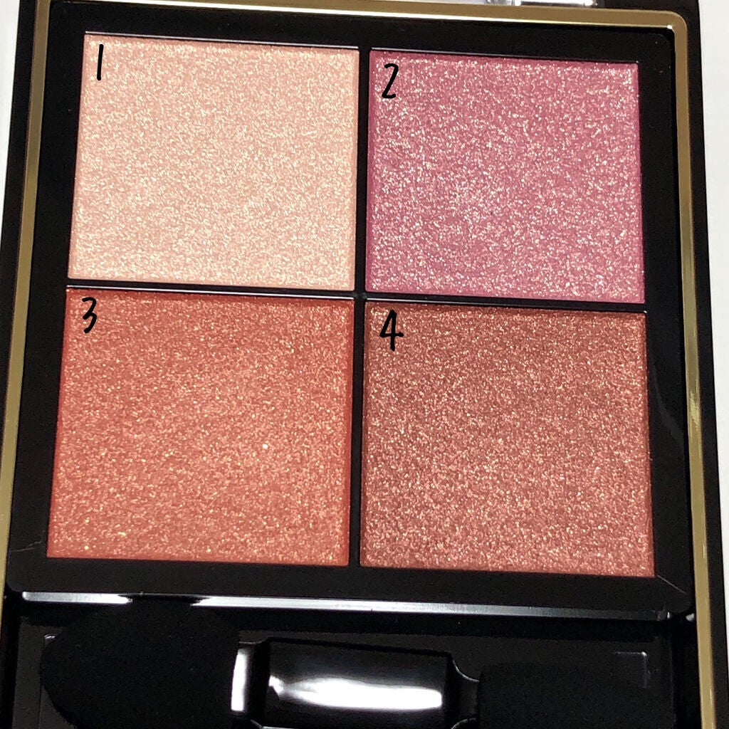 リアルクローズシャドウ/excel/アイシャドウパレットを使ったクチコミ(2枚目)