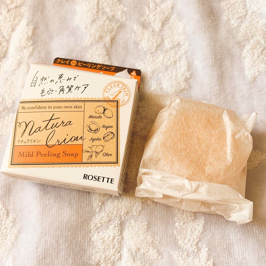 ナチュラリオン マイルドピーリングソープ/ロゼット/洗顔石鹸を使ったクチコミ(1枚目)