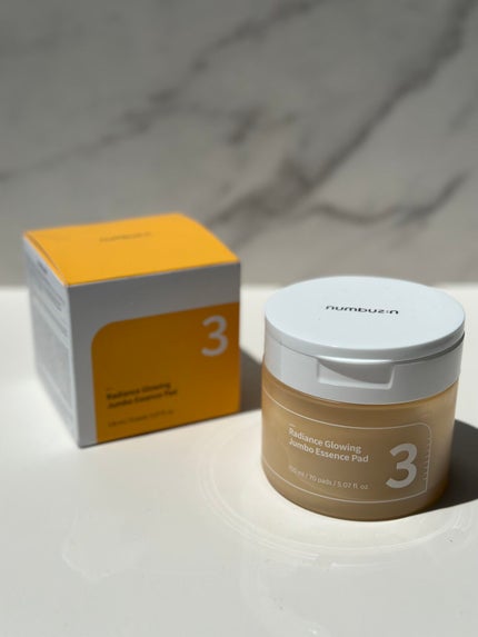 3番 うるツヤ発酵トナーパッド/numbuzin/トナーパッドを使ったクチコミ(1枚目)