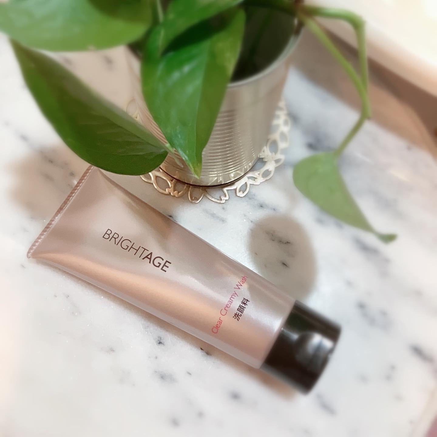 クリア クリーミーウォッシュ/BRIGHTAGE/洗顔フォームを使ったクチコミ（1枚目）