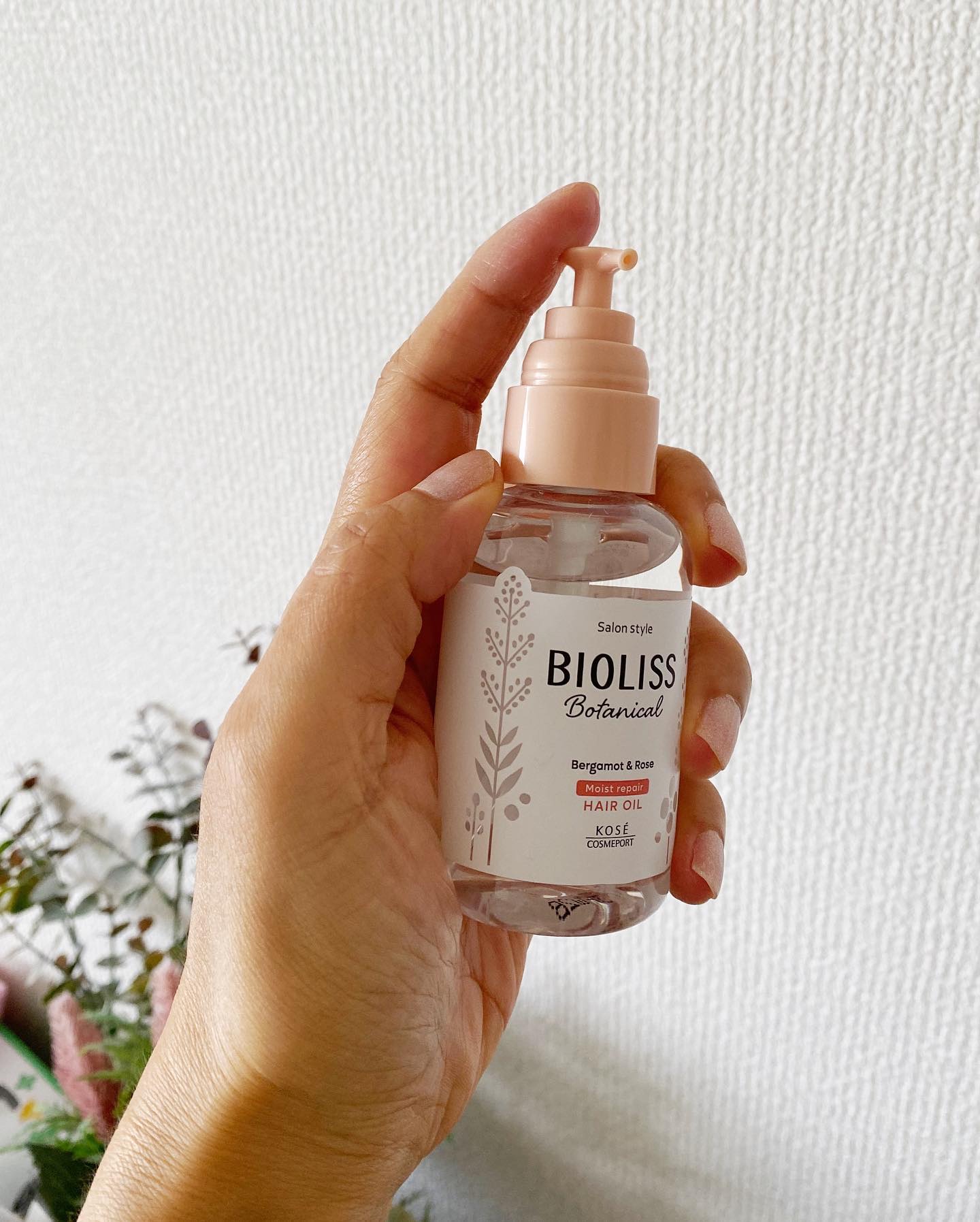 ボタニカル モイスト リペア ヘアオイル/SSビオリス/ヘアオイルを使ったクチコミ（2枚目）