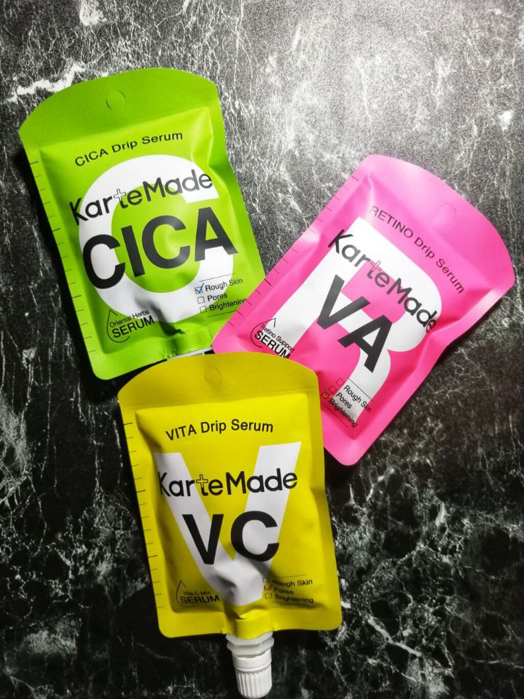  ビタドリップセラム /KarteMade /美容液を使ったクチコミ（1枚目）