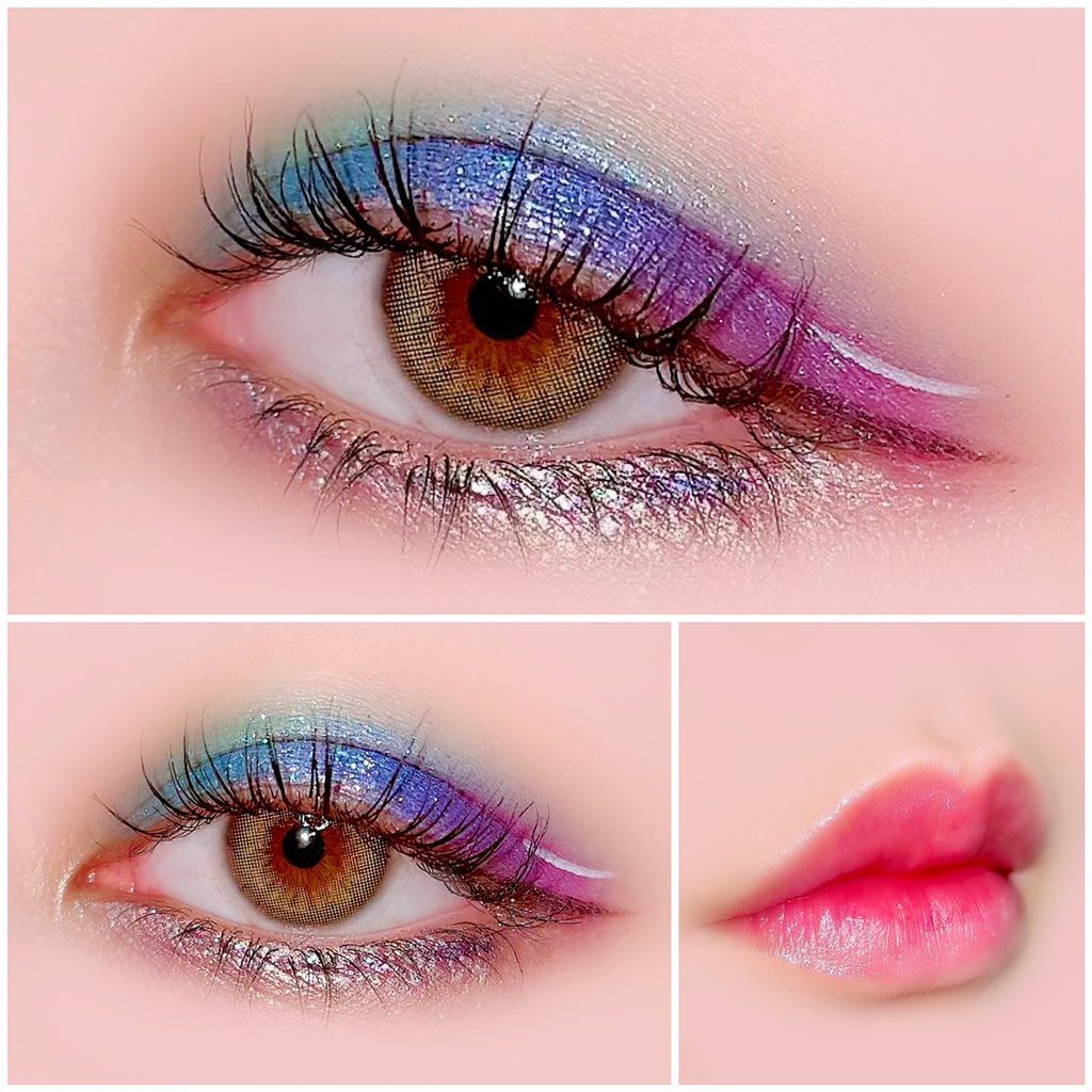 UR GLAM　BLOOMING EYE COLOR PALETTE/U R GLAM/アイシャドウパレットを使ったクチコミ（1枚目）