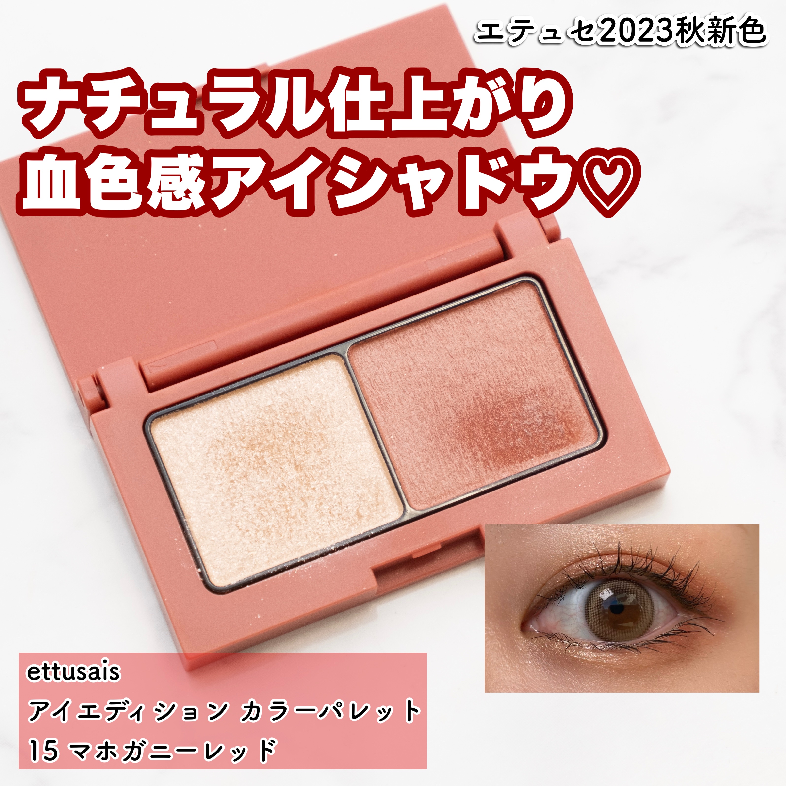 エテュセ アイエディション(カラーパレット)/ettusais/アイシャドウパレットを使ったクチコミ（1枚目）