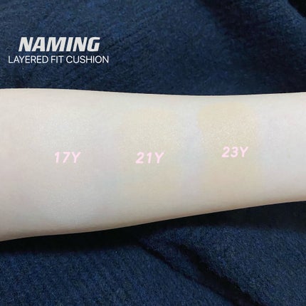 ネーミング レイヤード フィットクッション/NAMING./クッションファンデーションを使ったクチコミ(5枚目)