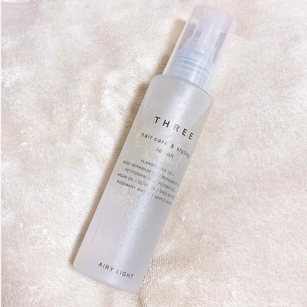 ヘアケア＆スタイリング ローション/THREE/ヘアミストを使ったクチコミ（1枚目）