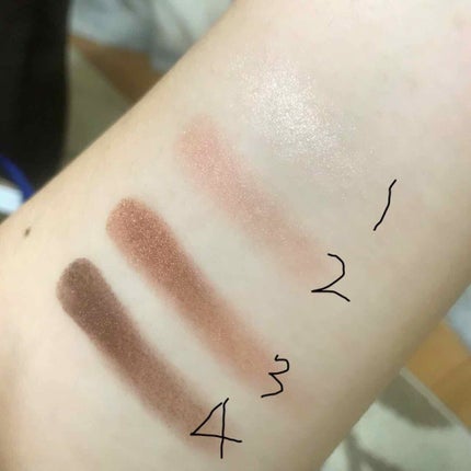 スキニーリッチシャドウ/excel/アイシャドウパレットを使ったクチコミ(3枚目)