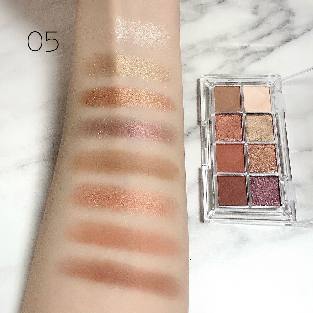 AC 8カラーアイパレット/AC MAKEUP/アイシャドウパレットを使ったクチコミ(3枚目)