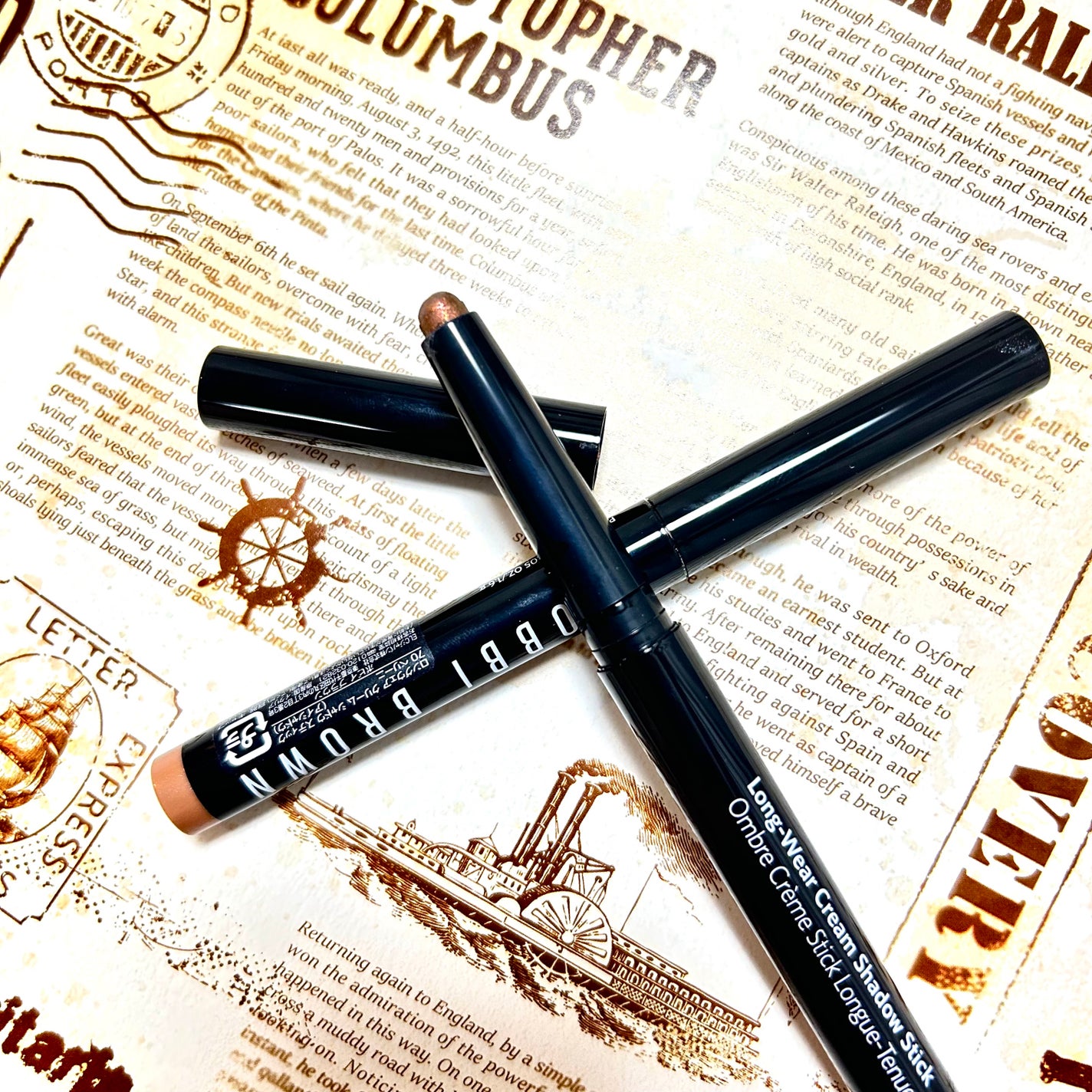 ロングウェア クリーム シャドウ スティック マルチクロム/BOBBI BROWN/スティックアイシャドウを使ったクチコミ(2枚目)