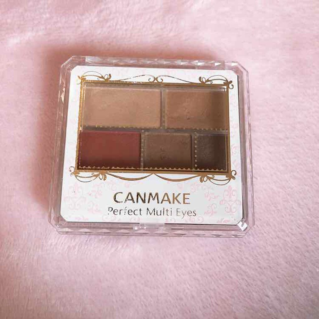 パーフェクトマルチアイズ/キャンメイク/アイシャドウパレットを使ったクチコミ（1枚目）