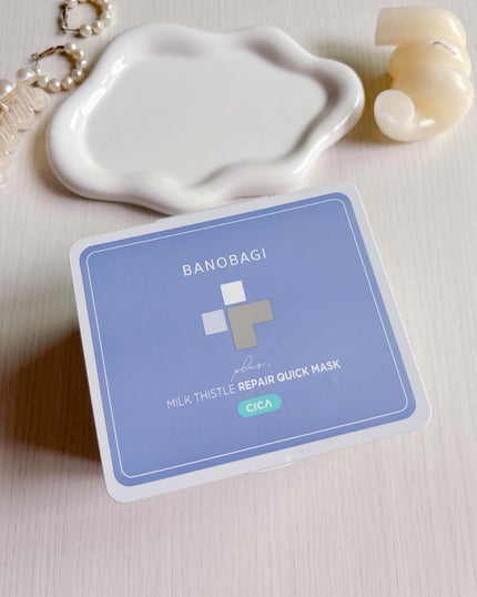 ミルクシスルリペアシカクイックマスクプラス/BANOBAGI/シートマスク・パックを使ったクチコミ(7枚目)