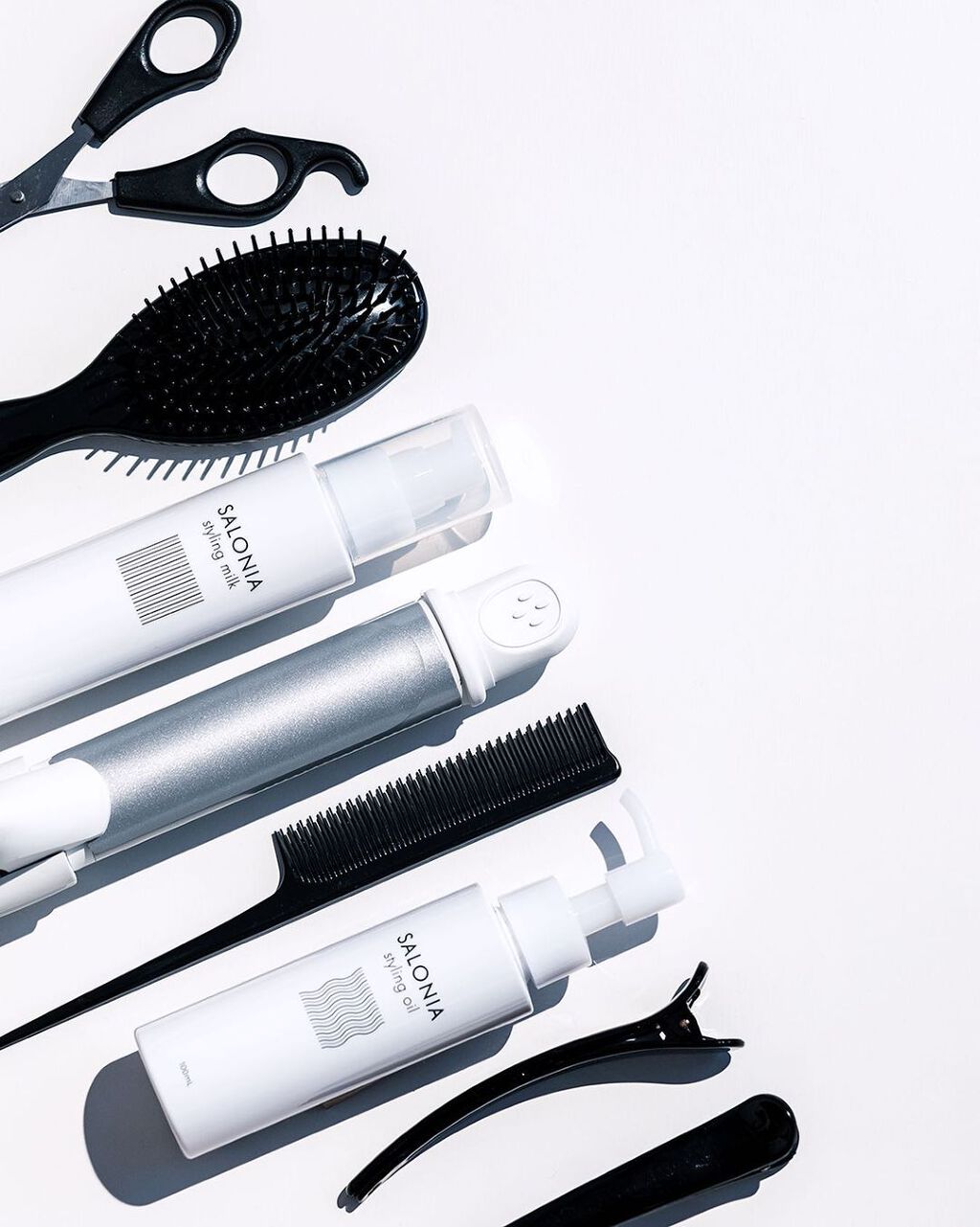 スタイリングオイル(ウェット)/SALONIA/ヘアオイルを使ったクチコミ（1枚目）